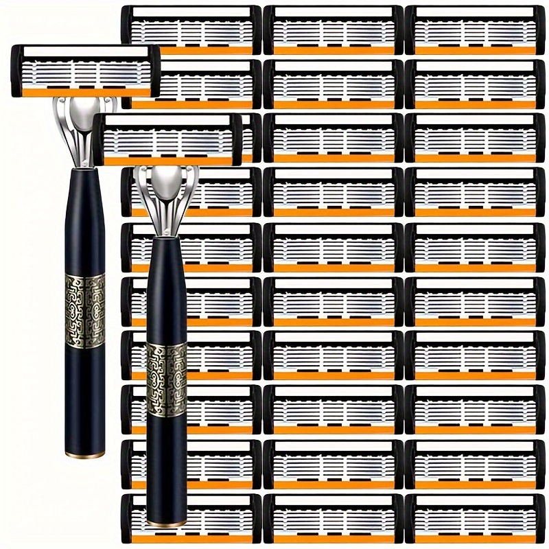 Straight Razor Safety - Pisau cukur klasik 6 lapisan keselamatan