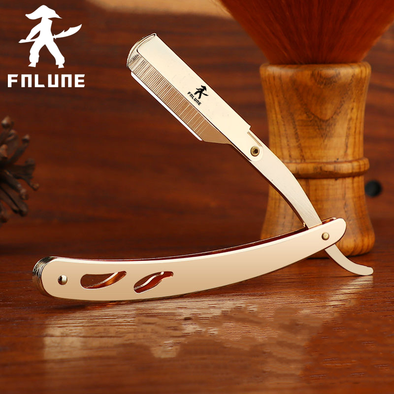 FnLune Pisau Cukur Lurus Pria  - Straight Razor Safety ulasan dan harga