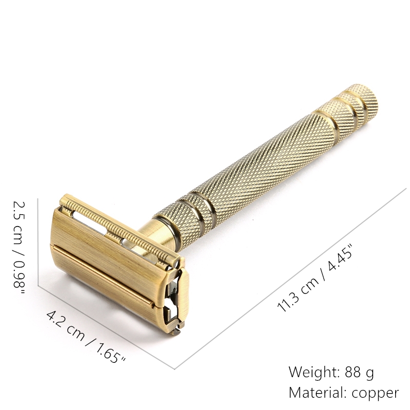 Pisau Cukur Manual Dua Sisi Kl - Straight Razor Safety ulasan dan harga