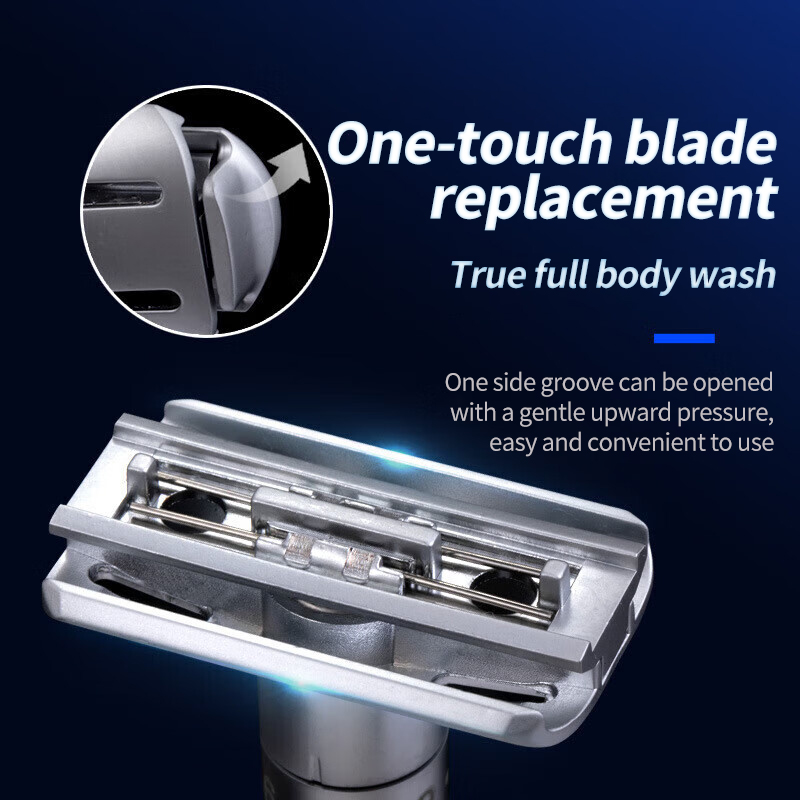 YUNCHI pisau cukur pria, alat  - Straight Razor Safety ulasan dan harga