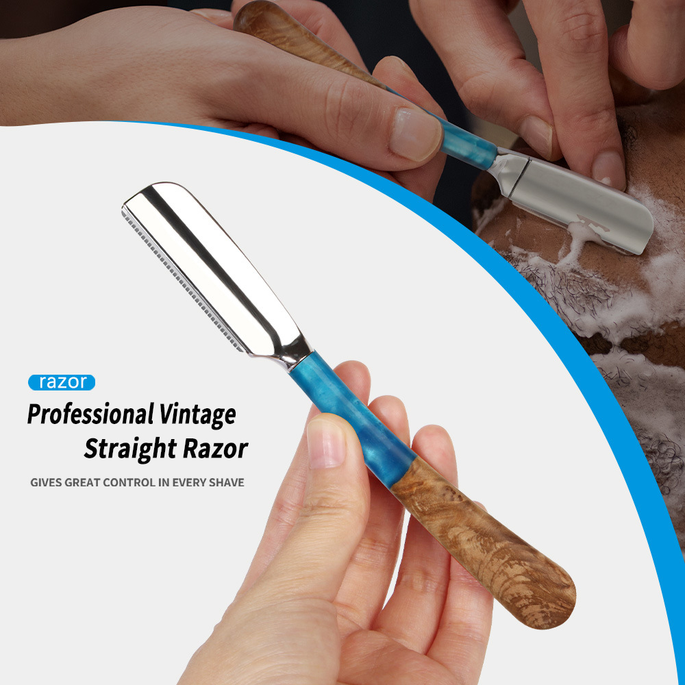 1Pc Pisau Cukur Lurus Baru den - Straight Razor Safety ulasan dan harga