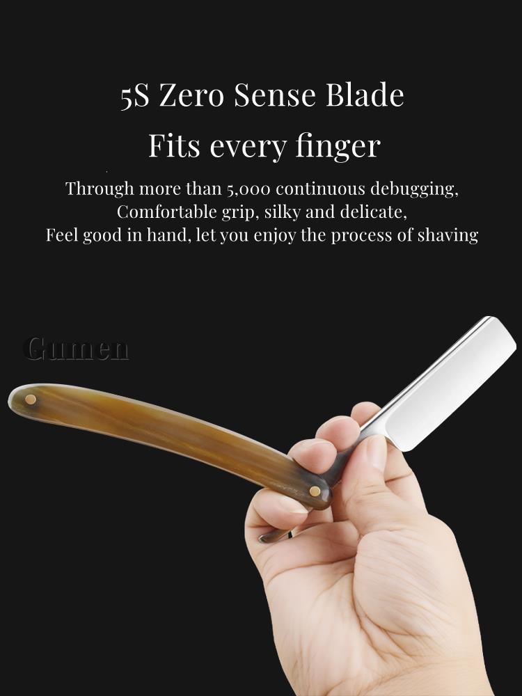Pisau Cukur Tajam Ujung Lurus  - Straight Razor Safety ulasan dan harga