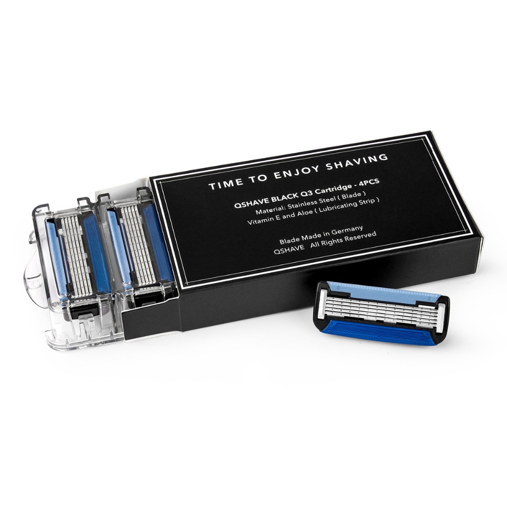 Qshave Pisau Cukur Manual Spid - Straight Razor Safety ulasan dan harga